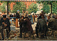 Markttag in Lübeck ca. 1889